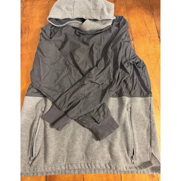 MTA Sport Hooded Sweatshirt Men's Medium Long Sleeve Pullover Windbreaker Hoodie - Picture 3 of 8